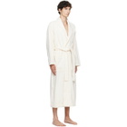 Tekla Off-White Terry Classic Bathrobe