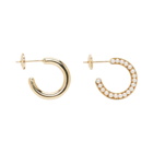 Melanie Georgacopoulos Gold Essence Hoop Earrings