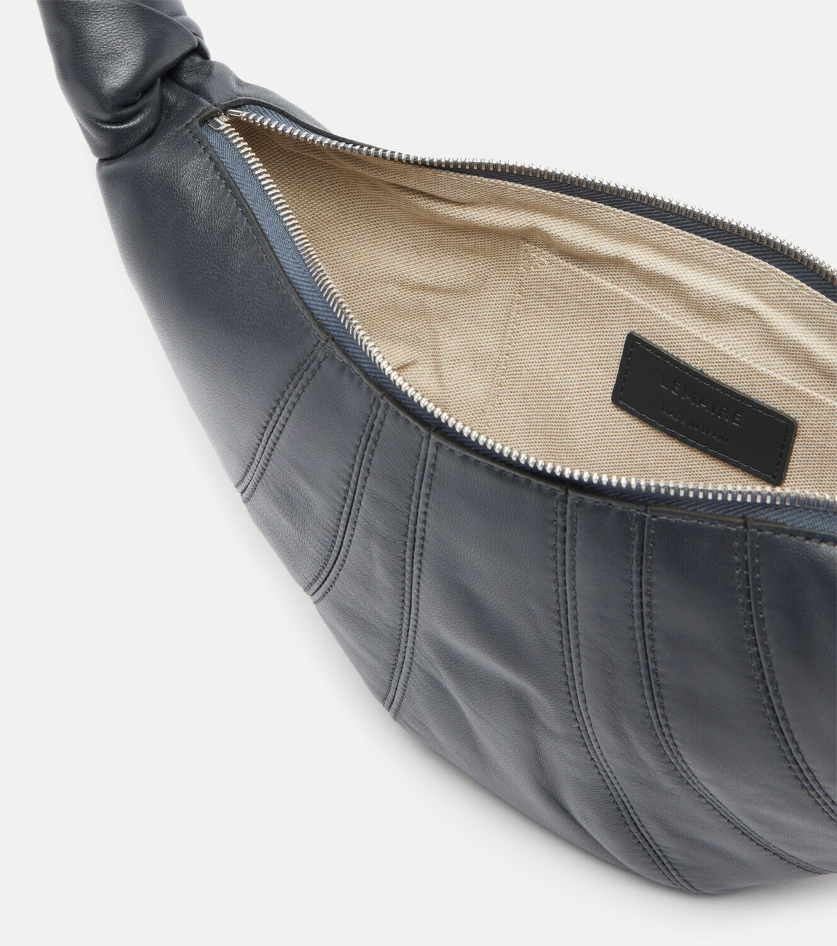 Lemaire Croissant Small leather bag