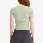 Represent Women's Initial Baby T-Shirt in Desert Sage