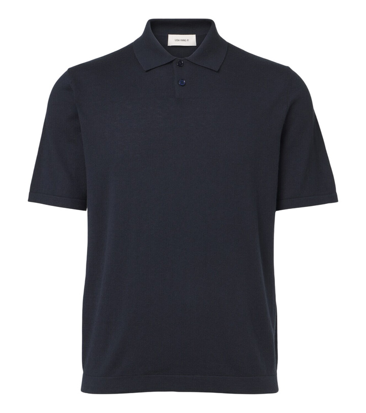 Photo: Lisa Yang Keir cotton and cashmere polo shirt