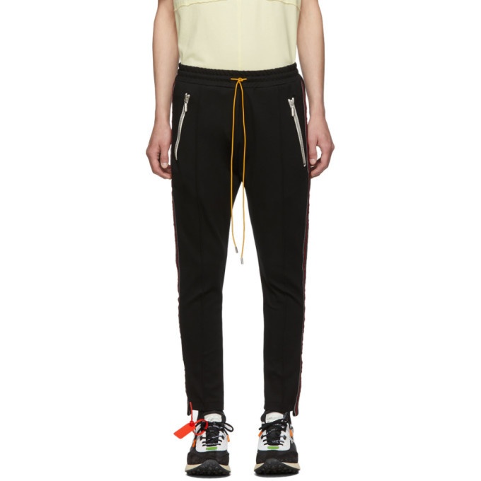 Photo: Rhude Black and Red Traxedo Trousers