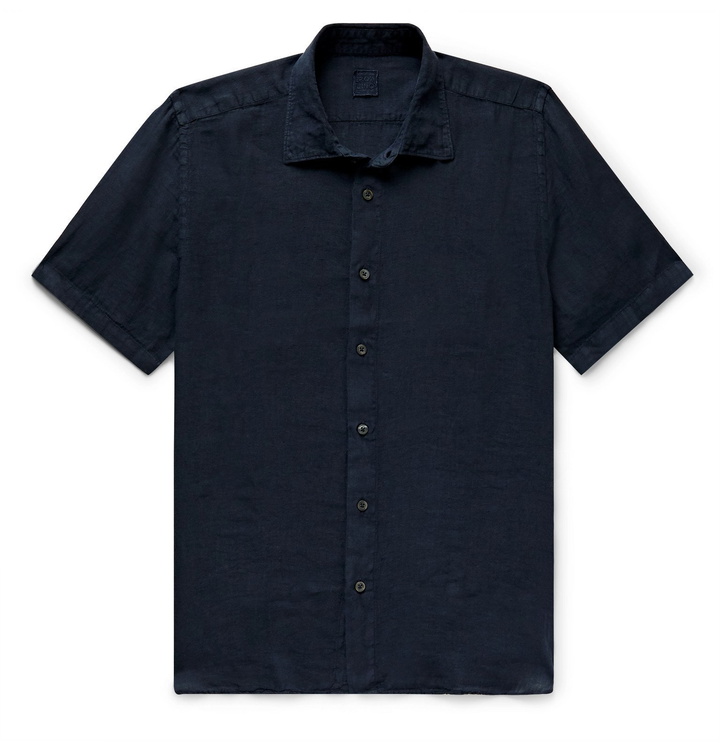 Photo: 120% - Linen Shirt - Blue