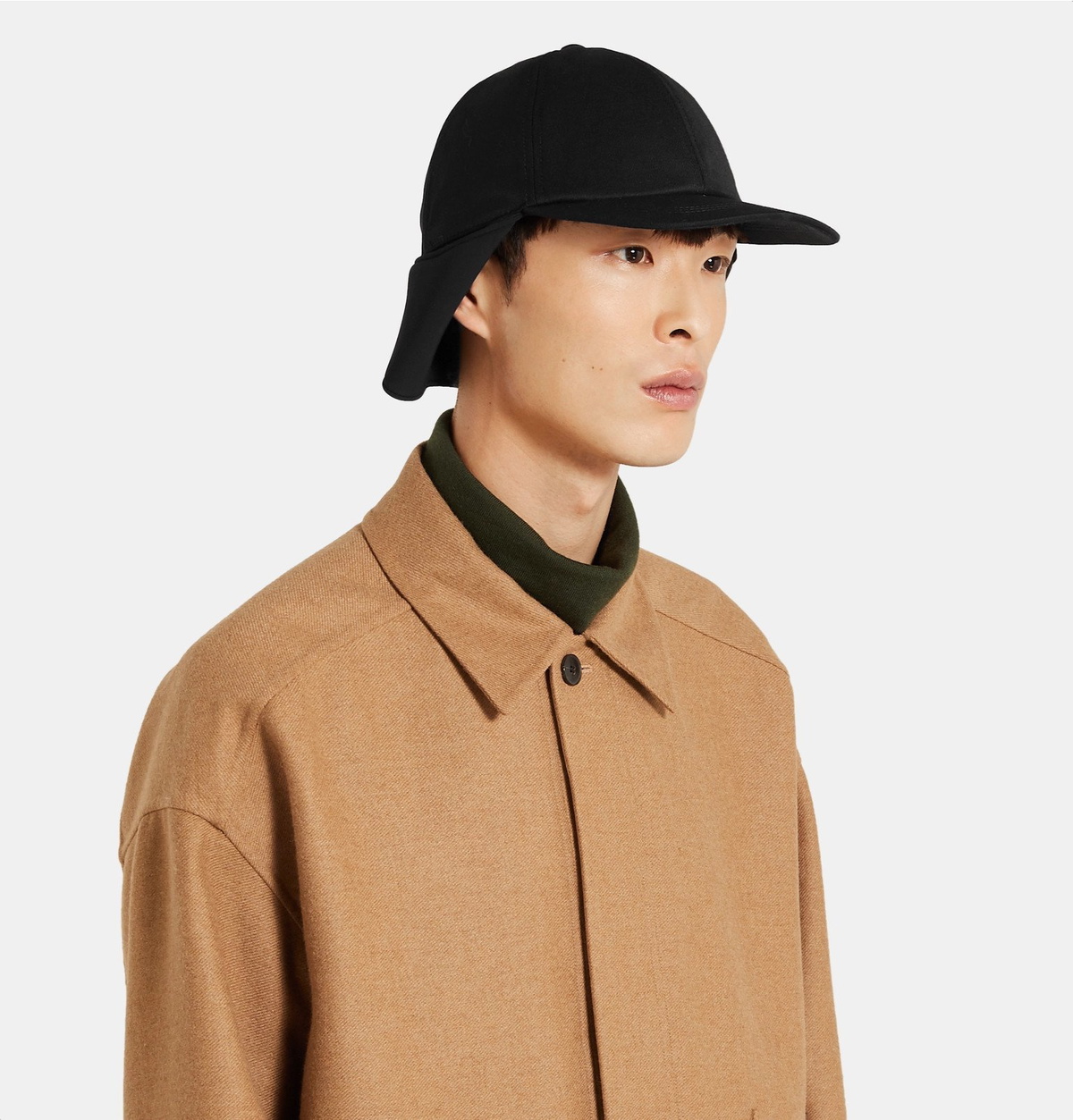 帽子 VALENTINO GARAVANI Logo wool cap Valentino - Valentino Garavani Logo-Embroidered Wool-Twill