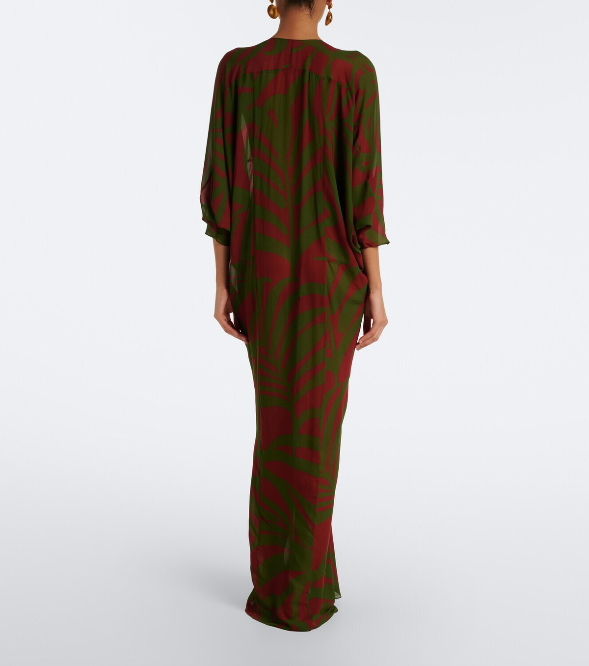 Johanna Ortiz Printed georgette kaftan