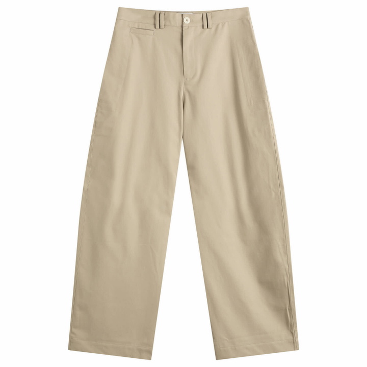 Photo: Sage Nation Men's Wide Tailored Trouser in Beige