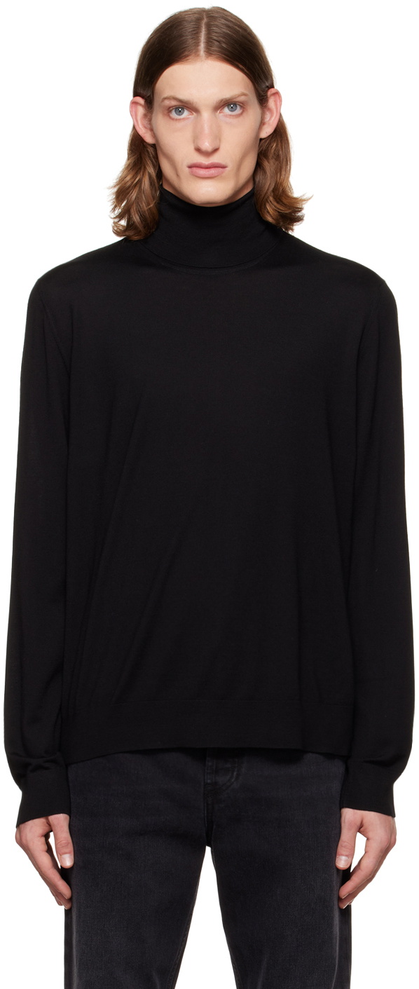 The Row Black Elam Turtleneck