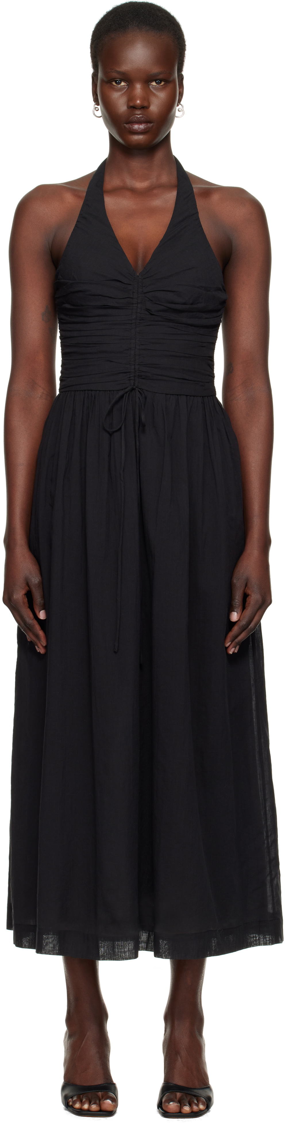 BEC + BRIDGE Black Franca Halter Maxi Dress BEC + BRIDGE