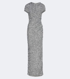 Rachel Gilbert Zayn embellished gown