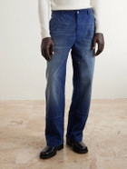 424 - Straight-Leg Double-Knee Jeans - Blue