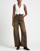 Ganni Womens Top Ivory