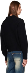 Juntae Kim SSENSE Exclusive Black Corset Sweater