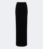 Roland Mouret Velvet maxi skirt
