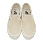 Vans White Modernica Edition OG Classic Slip-On Sneakers