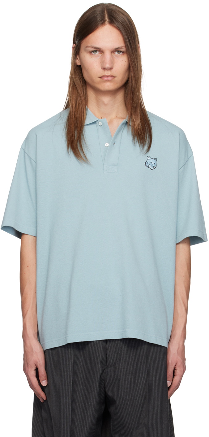 Maison Kitsune BOLD FOX HEAD PATCH POLO