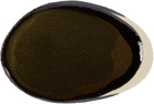 Jars Céramistes Green & Black L Wabi Oval Plate