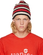 ERL Red Striped Beanie
