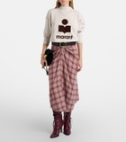 Marant Etoile Moby logo cotton-blend sweatshirt