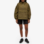 Gramicci Women's Nylon Tussah Anorak in Deep Olive