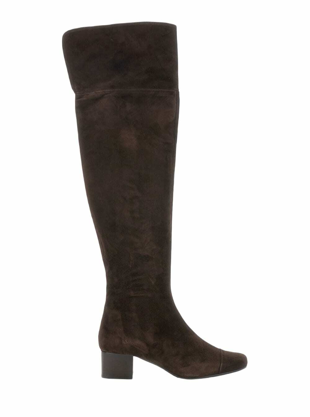 Carel brigitte Brown Ankle Boots With Side Zip Closure In Suede Woman