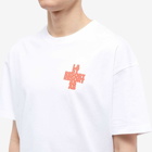 Last Resort AB Men's Cross T-Shirt in White