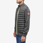 Canada Goose Men's Hybridge Knit Packable Jacket in Iron Grey