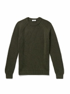 De Petrillo - Ribbed Virgin Wool Sweater - Green
