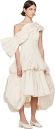 Renaissance Renaissance SSENSE Exclusive Bridal Capsule Dara Midi Dress