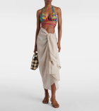 Loewe Anagram cotton beach cover-up