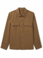 Valstar - Antonio Cotton-Blend Overshirt - Brown