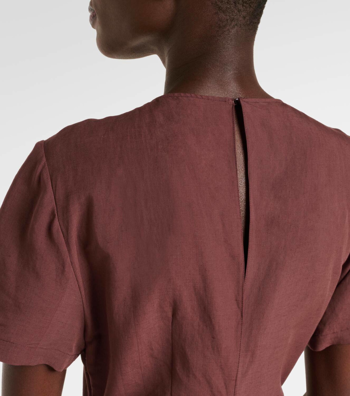 Loewe Paula's Ibiza tie-detail midi dress