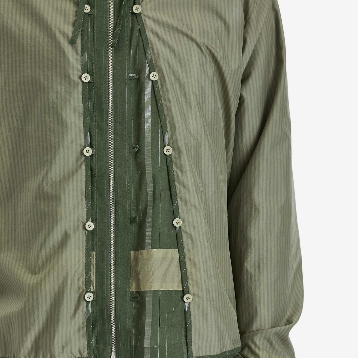 Craig Green Men's Layered Shell Jacket in Olive Craig Green