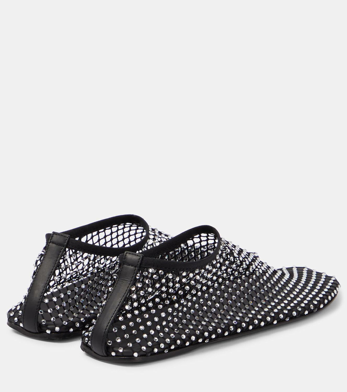 Christopher Esber Minette embellished mesh ballet flats Christopher Esber