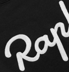 Rapha - Logo-Embroidered Fleece-Back Cotton-Jersey Sweatshirt - Black