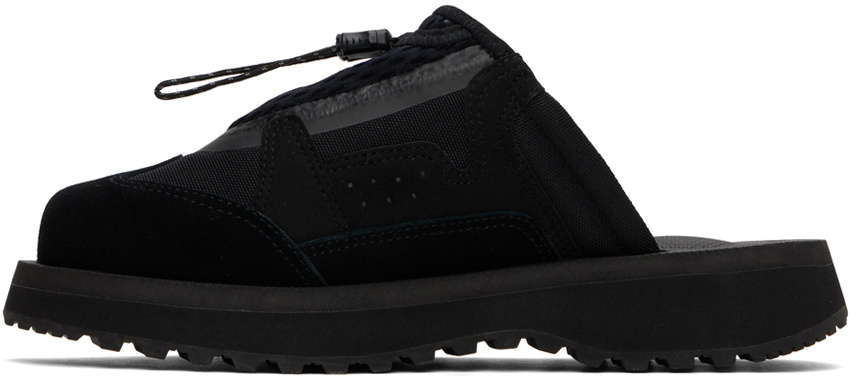 SUICOKE Black BOMA-ab Mules