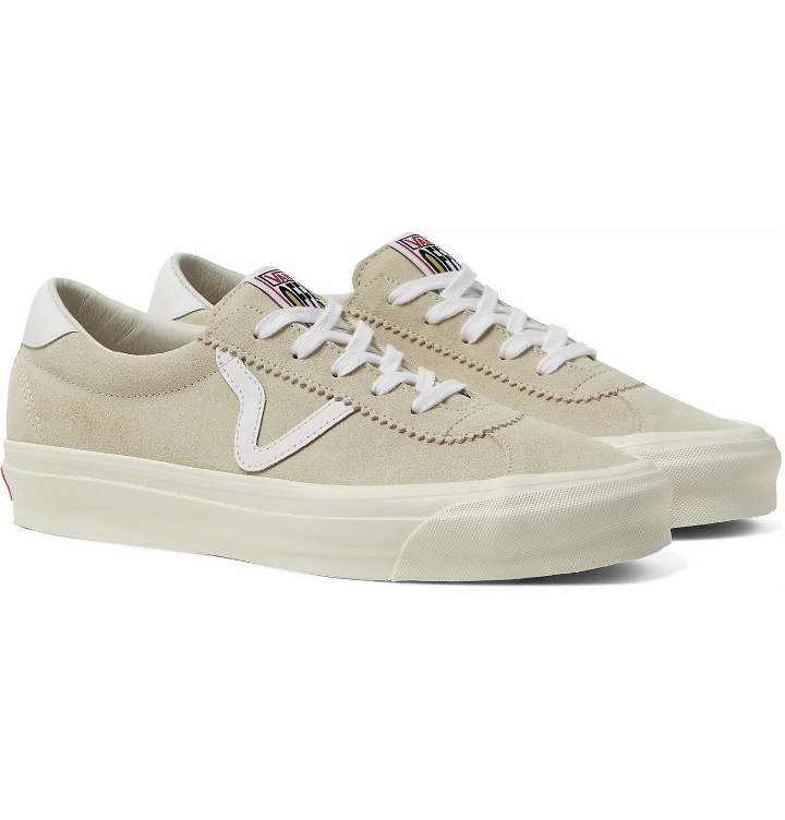 Photo: Vans - UA OG Epoch LX Leather-Trimmed Suede Sneakers - White