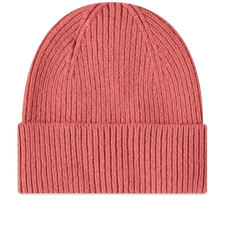 Photo: Colorful Standard Merino Wool Beanie in Raspberry Pink