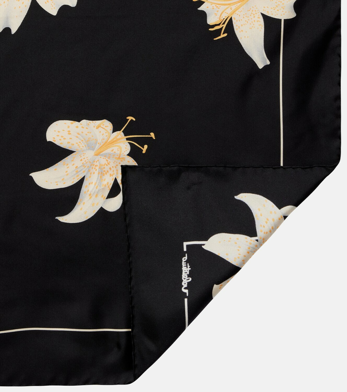 Valentino Après L'Hiver silk scarf