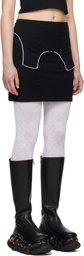 I'm Sorry by Petra Collins SSENSE Exclusive Black JennyFax Edition Sister Miniskirt