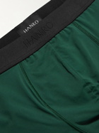 Hanro - Stretch-Jersey Boxer Briefs - Green