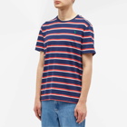 Polo Ralph Lauren Men's Multi Stripe T-Shirt in Newport Navy Multi