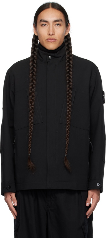 Photo: Stone Island Black Zip Jacket