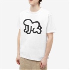 Junya Watanabe MAN x Keith Haring Print T-Shirt in White