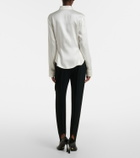 Stella McCartney High-rise jersey stirrup leggings