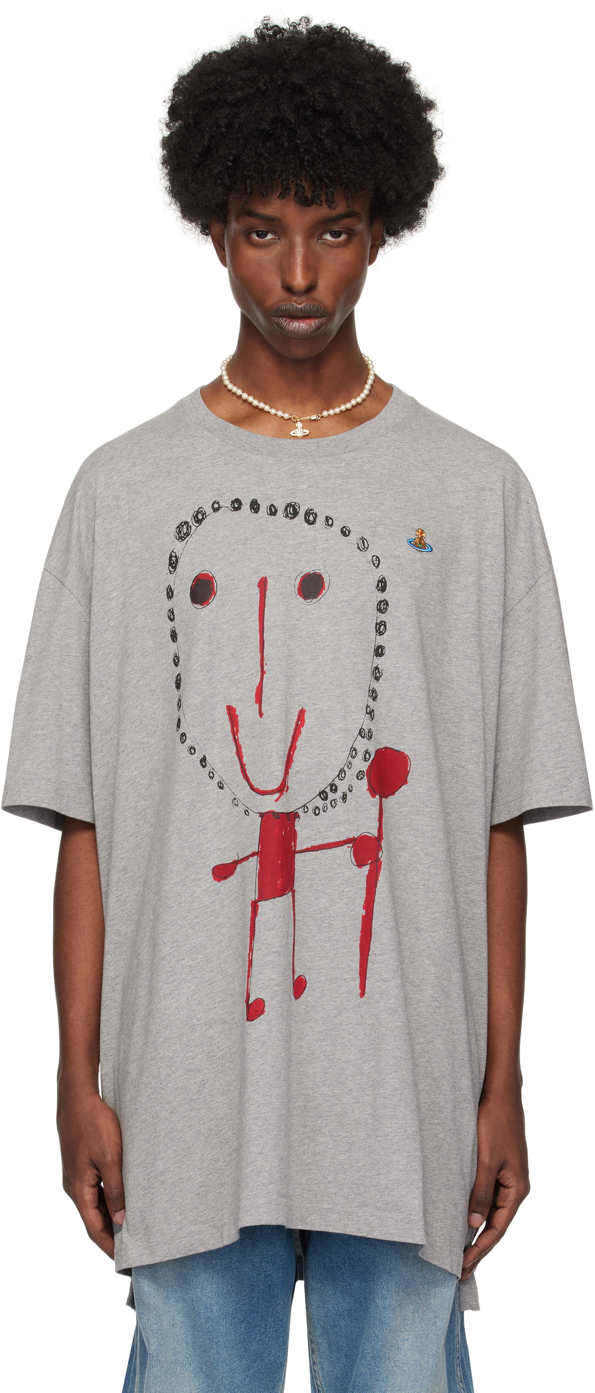 Vivienne Westwood Gray Revere the Residence Edition Beth Print