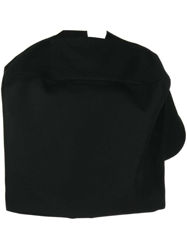 Photo: COMME DES GARCONS - Wool Cropped Top