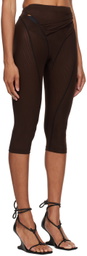 SRVC Brown Marfa Shorts
