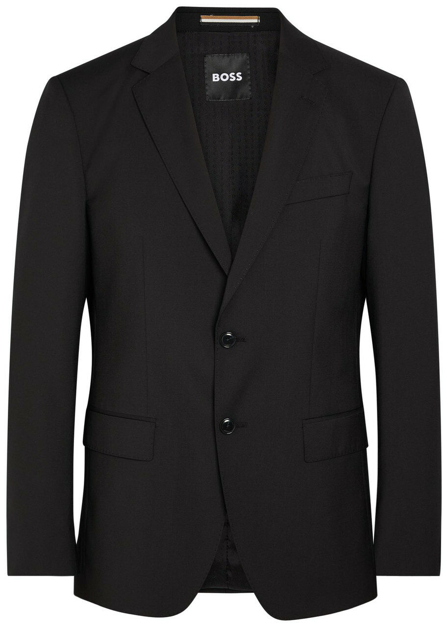 Boss Wool Blazer Black