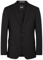 Boss Wool Blazer Black