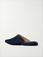 Charvet - Suede Slippers - Blue